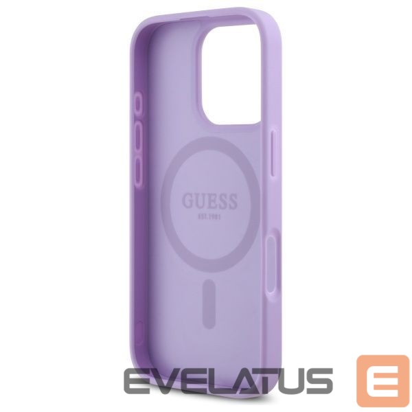 Kitas telefono priedas Guess Guess Saffiano MagSafe case for iPhone 16 Pro - purple