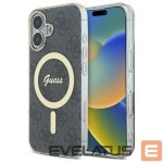 Kitas telefono priedas Guess  Guess IML 4G MagSafe Case for iPhone 16 Plus - Black 
