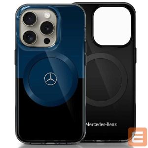 Kitas telefono priedas Mercedes-Benz  Mercedes MB Double Layer BiColor MagSafe Case for iPhone 16 Pro Max - Blue 