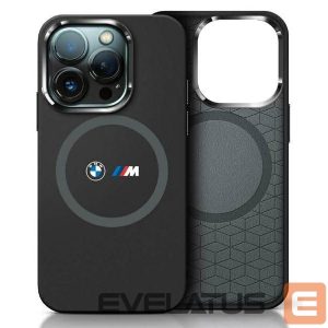 Kitas telefono priedas BMW  BMW M Silicone Printed Ring MagSafe iPhone 16 Case - Black 