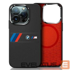 Kitas telefono priedas BMW  BMW Silicone Middle Stripe MagSafe Case for iPhone 16 Pro Max - Black 