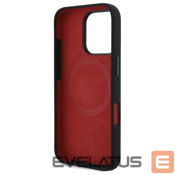 Kitas telefono priedas BMW BMW Silicone Random Lines MagSafe Case for iPhone 16 Pro Max - Black