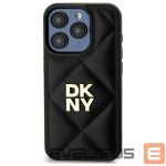 Kitas telefono priedas DKNY  DKNY Quilted Stack Logo iPhone 15 Plus Case - Black 