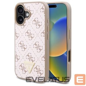 Kitas telefono priedas Guess  Guess New 4G Triangle Case for iPhone 16 Plus - White 
