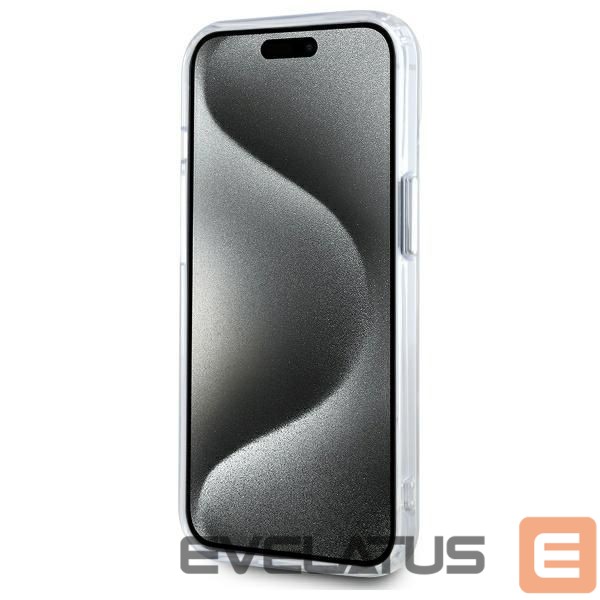 Kitas telefono priedas Karl Lagerfeld Karl Lagerfeld KLHMP14SHLSKCH iPhone 14 6.1" white/white hardcase IML Metal Karl&Choupette Head MagSafe