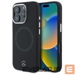 Kitas telefono priedas Mercedes-Benz  Mercedes Silicone Tonal Logo MagSafe iPhone 16 Pro Max Case - Black 