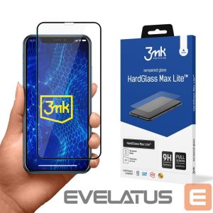 Apsauginiai stiklai 3MK  Tempered glass 3mk HardGlass Max Lite Black for Apple iPhone Xr 