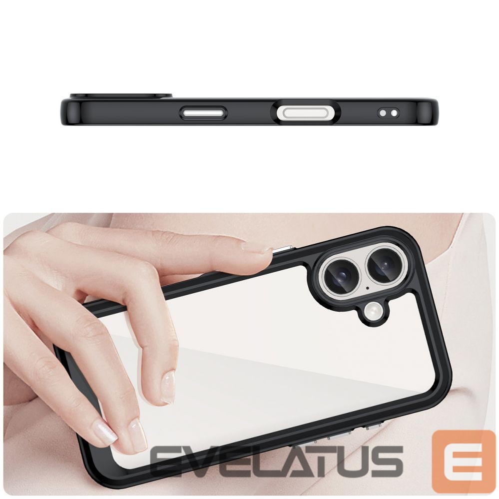 Nugarėlės dėklai Hurtel Black