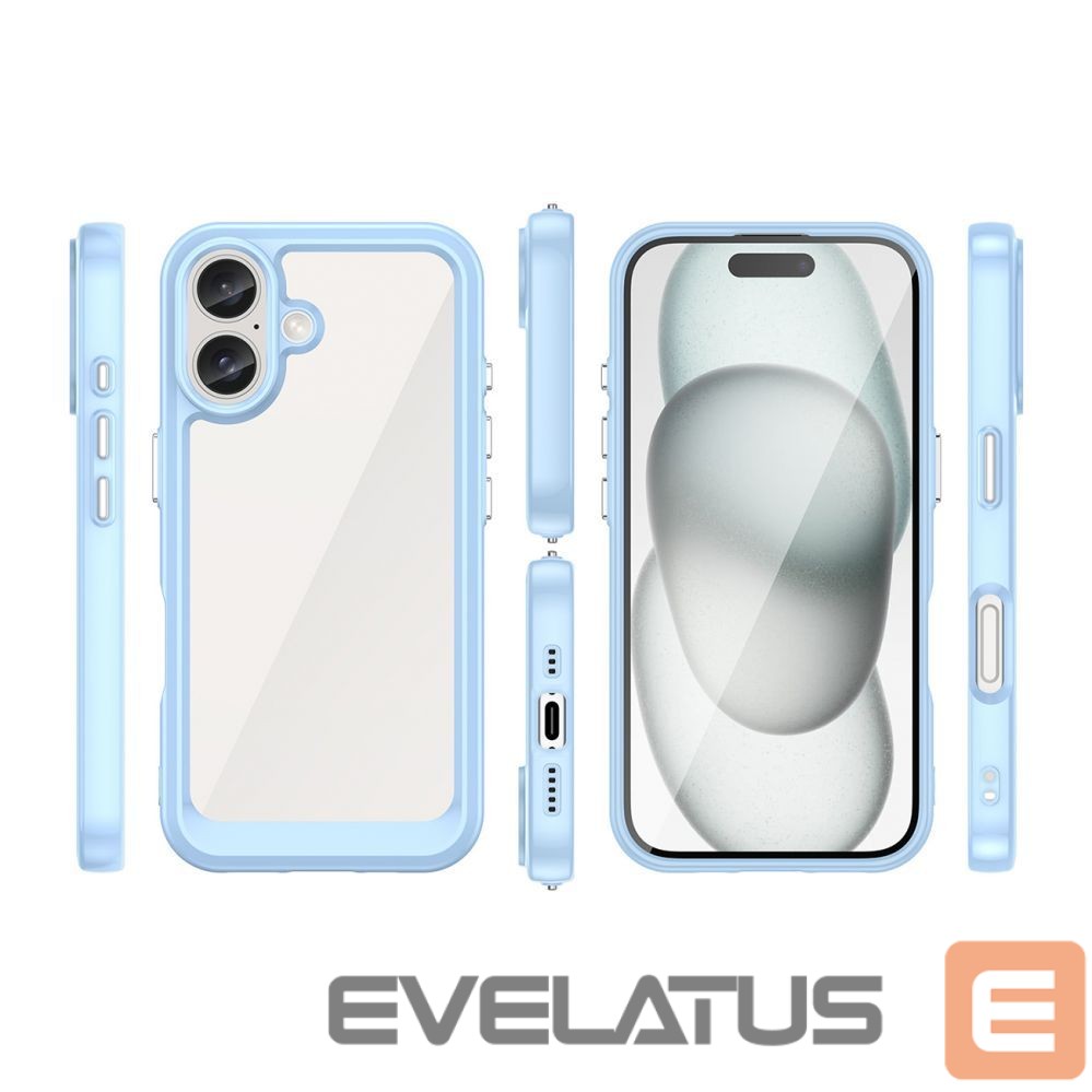Nugarėlės dėklai Hurtel Blue