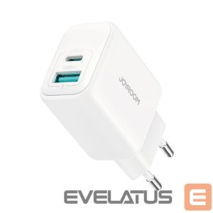 Adapteriai Joyroom  Joyroom JR-TCF21 network charger USB-C / USB-A 20W PD / QC 3.0 - white 