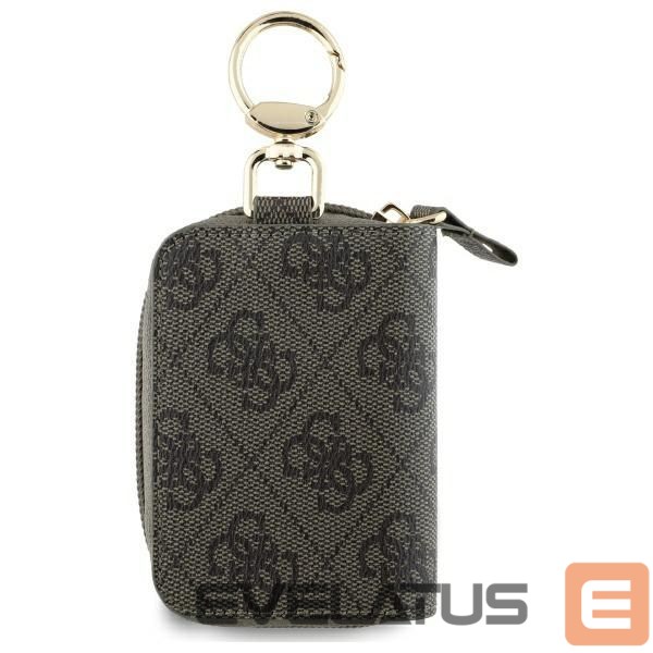 Kitas telefono priedas Guess Guess Cable Pouch GUABP4DPTW Brown/brown 4G Triangle Cable Pouch