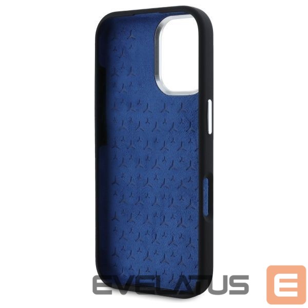 Kitas telefono priedas Mercedes-Benz Mercedes MEHMP16S23SUTTK iPhone 16 6.1" black/black hardcase Silicone Tonal Logo MagSafe