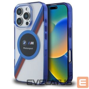 Kitas telefono priedas BMW  BMW BMHMP16X23HTPUT iPhone 16 Pro Max 6.9" transparent hardcase Motosport IML Circle MagSafe 
