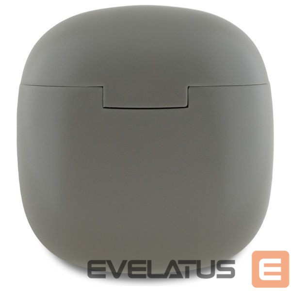 Kitas telefono priedas Guess Guess Bluetooth headphones GUTWSJ14ESGE TWS + docking station taupe Printed Classic Logo