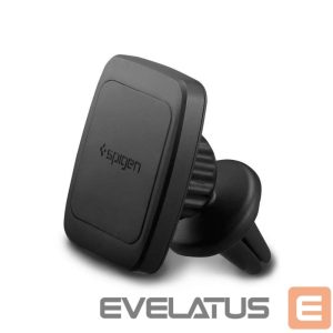 Automatinis laikiklis Spigen  Spigen H12 phone holder for car air vent magnetic - black 