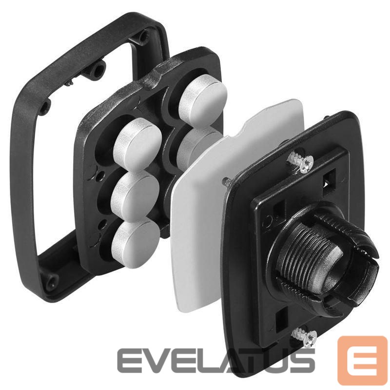 Automatinis laikiklis Spigen Spigen H12 phone holder for car air vent magnetic - black