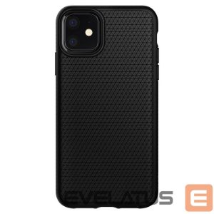 Nugarėlės dėklai Spigen  Spigen Liquid Air iPhone 11 Case - Matte Black 