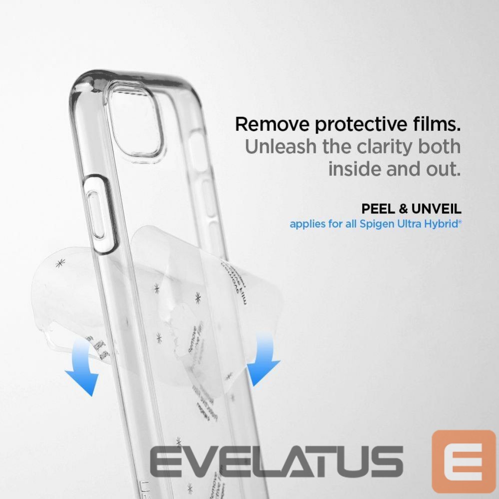 Nugarėlės dėklai Spigen Spigen Ultra Hybrid iPhone 11 Case - Clear