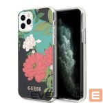 Nugarėlės dėklai Guess  Guess GUHCN58IMLFL01 iPhone 11 Pro black/black N°1 Flower Collection
