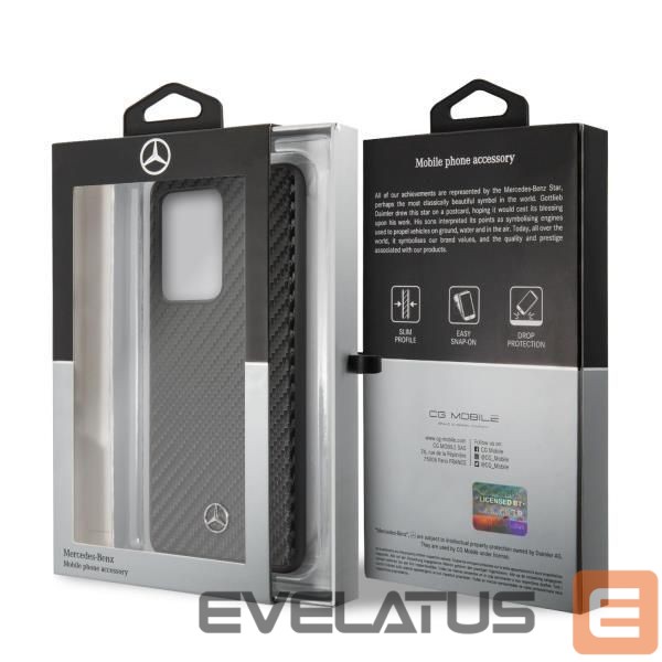 Nugarėlės dėklai Mercedes-Benz Mercedes Dynamic case for Samsung Galaxy S20 Ultra - black