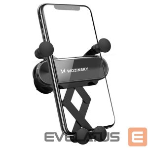 Automatinis laikiklis Wozinsky  Wozinsky gravity car phone holder for air vent black (WCH-05) 