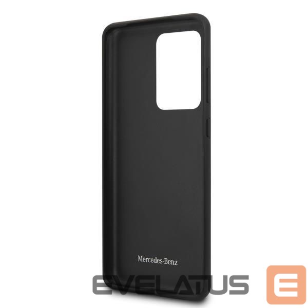 Nugarėlės dėklai Mercedes-Benz Mercedes Wood Line Walnut Case for Samsung Galaxy S20 Ultra - Brown