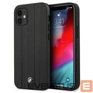 Nugarėlės dėklai BMW  BMW Signature Tire Marks iPhone 12 mini Case - Black 