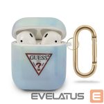 Nugarėlės dėklai Guess  Guess GUACA2TPUMCGC02 AirPods cover blue/blue Tie & Dye Collection