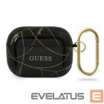 Nugarėlės dėklai Guess  Guess GUACAPTPUCHBK AirPods Pro cover black/black Gold Chain Collection 