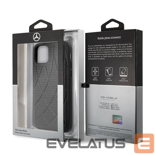 Nugarėlės dėklai Mercedes-Benz Black