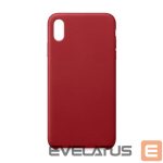 Nugarėlės dėklai Hurtel - ECO Leather case cover for iPhone 12 mini red 