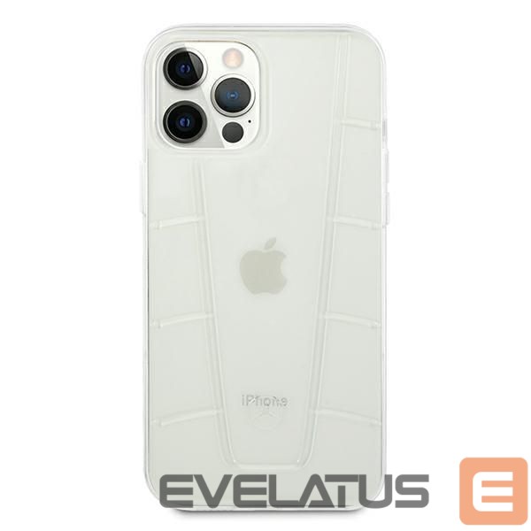 Nugarėlės dėklai Mercedes-Benz Mercedes Line Case for iPhone 12 Pro Max - Transparent