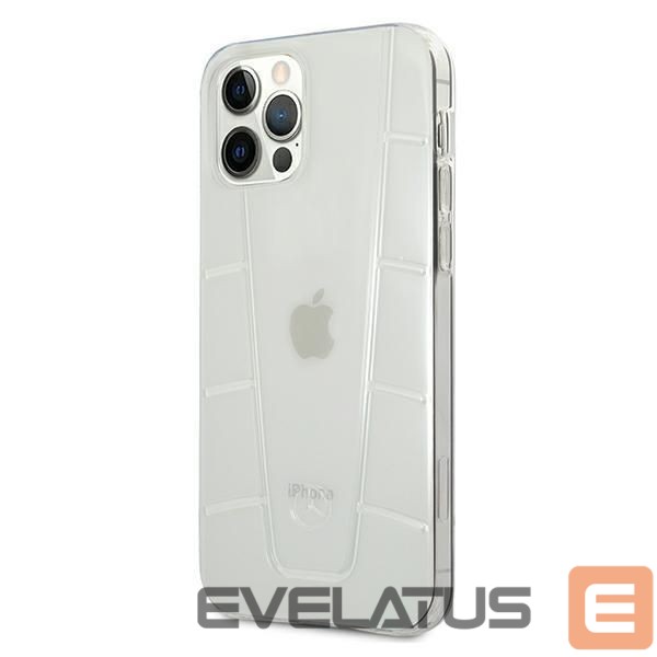 Nugarėlės dėklai Mercedes-Benz Mercedes Line Case for iPhone 12 / iPhone 12 Pro - Transparent