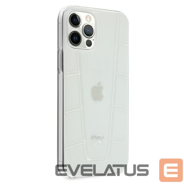 Nugarėlės dėklai Mercedes-Benz Mercedes Line Case for iPhone 12 / iPhone 12 Pro - Transparent