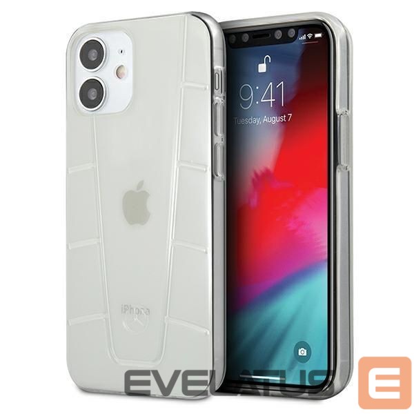 Nugarėlės dėklai Mercedes-Benz Mercedes Line Case for iPhone 12 mini - Transparent