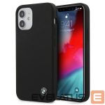 Nugarėlės dėklai BMW  BMW Silicone Signature Case for iPhone 12 mini - Black 
