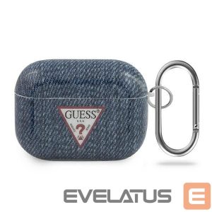 Nugarėlės dėklai Guess  Guess GUACAPTPUJULDB AirPods Pro cover navy/dark blue Jeans Collection