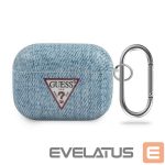 Nugarėlės dėklai Guess  Guess GUACAPTPUJULLB AirPods Pro cover blue/light blue Jeans Collection