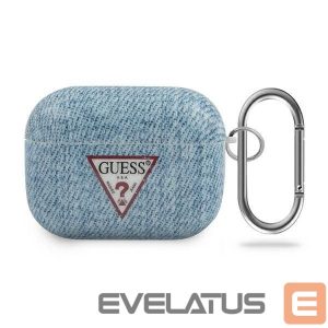 Nugarėlės dėklai Guess  Guess GUACAPTPUJULLB AirPods Pro cover blue/light blue Jeans Collection