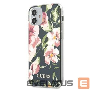 Nugarėlės dėklai Guess  Guess GUHCP12SIMLFL03 iPhone 12 mini 5.4" navy/navy N°3 Flower Collection