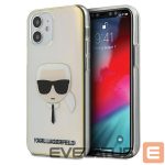 Nugarėlės dėklai Karl Lagerfeld  Karl Lagerfeld Iridescent Karl's Head Case for iPhone 12 mini - Multicolor 