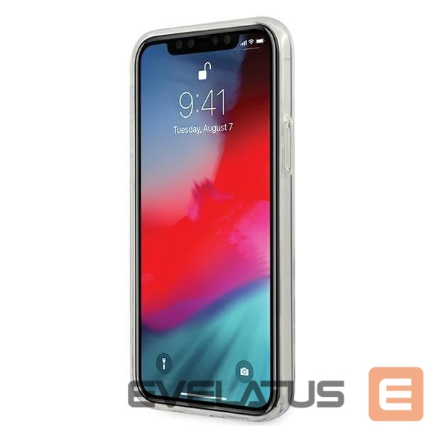 Nugarėlės dėklai Mercedes-Benz Mercedes Line Case for iPhone 12 Pro Max - Transparent