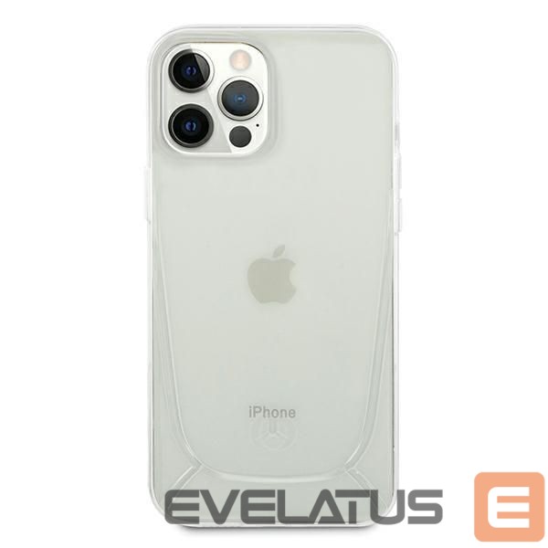 Nugarėlės dėklai Mercedes-Benz Mercedes Line Case for iPhone 12 Pro Max - Transparent