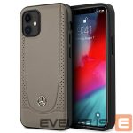 Nugarėlės dėklai Mercedes-Benz  Mercedes Urban Line Case for iPhone 12 mini - Brown 