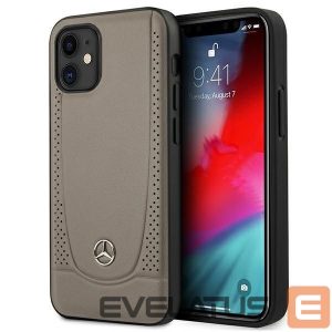 Nugarėlės dėklai Mercedes-Benz  Mercedes Urban Line Case for iPhone 12 mini - Brown 
