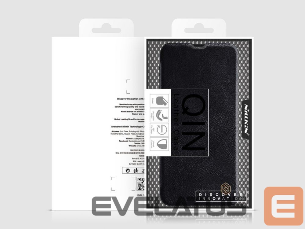 Nugarėlės dėklai Nillkin Nillkin Qin leather holster case for Samsung Galaxy A42 5G black