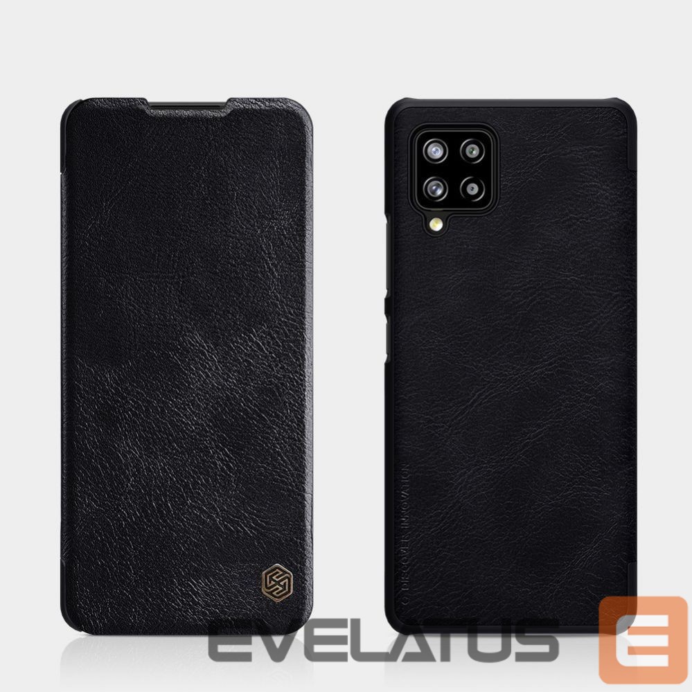 Nugarėlės dėklai Nillkin Nillkin Qin leather holster case for Samsung Galaxy A42 5G black