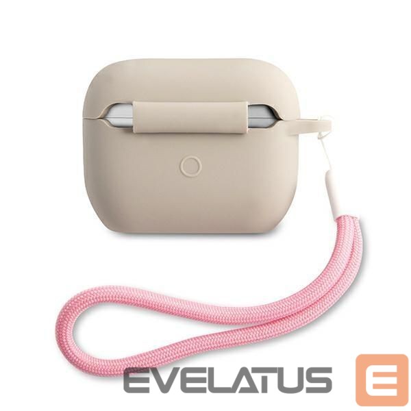 Nugarėlės dėklai Guess Guess GUACAPLSVSGP AirPods Pro cover gray pink/grey pink Silicone Vintage