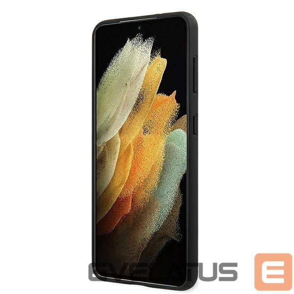 Nugarėlės dėklai Mercedes-Benz Mercedes Dynamic Line Case for Samsung Galaxy S21+ - Black