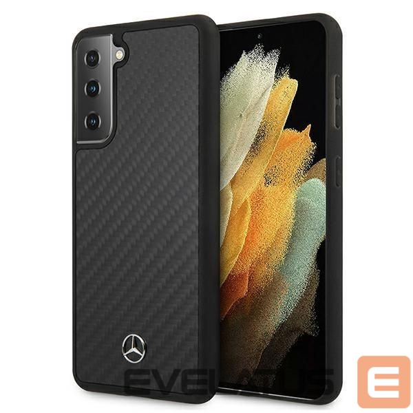 Nugarėlės dėklai Mercedes-Benz Mercedes Dynamic Line Case for Samsung Galaxy S21+ - Black
